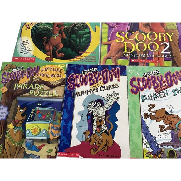 11 Scooby-Doo and You Book Lot Story Chapter Mystery Scholastic Cartoon Network - Picture 5 of 8
